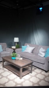 Our new set from Interior Designer Cirey with Judson Roy Furniture Store in Canby